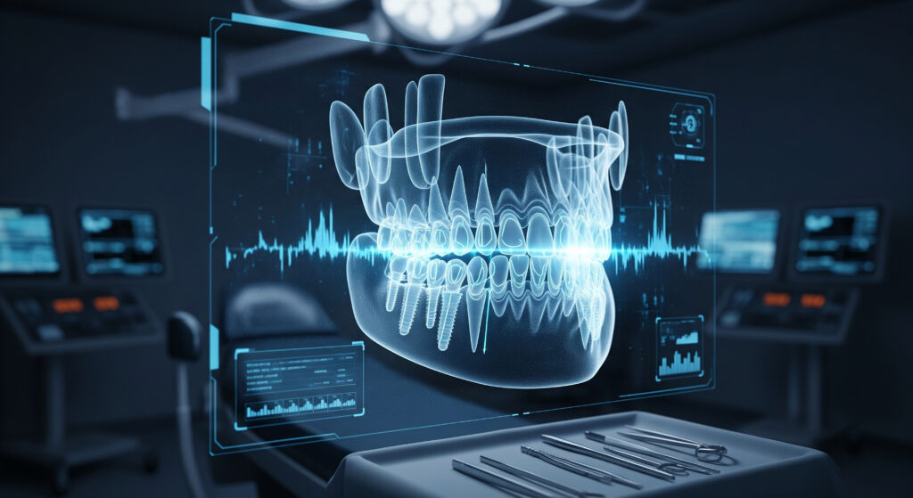 ai dentist digital technology screen
